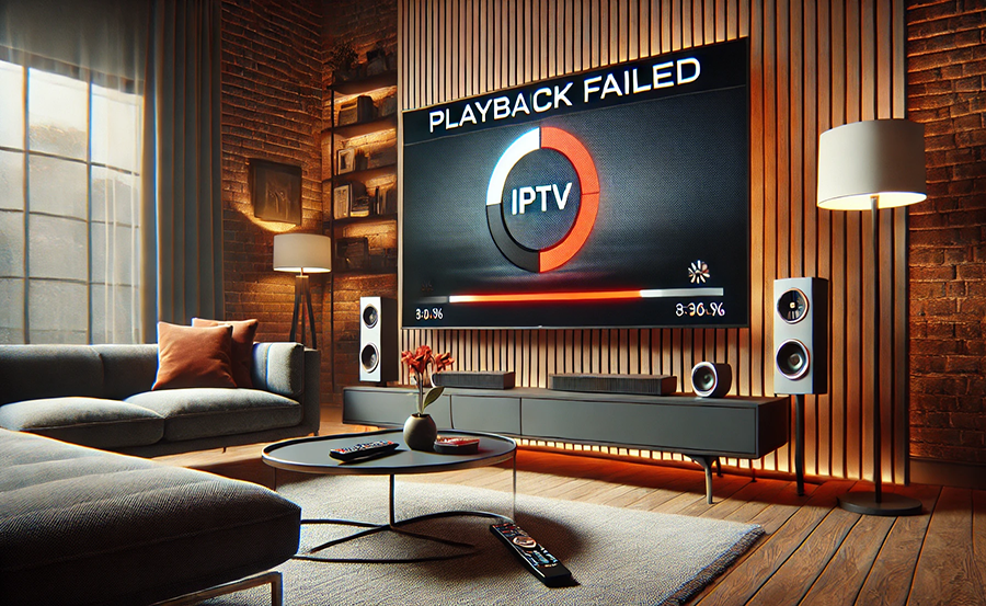 How to Fix IPTV Playback Failed Error on Your Device